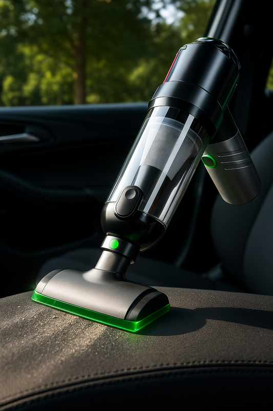 Aspiradora portátil para coche recargable